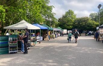Heathfield Farmers Market stalls