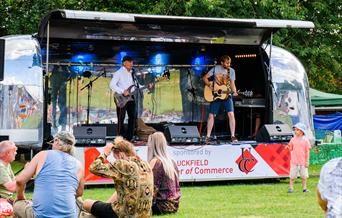 Weald on the Field Airstream Stage