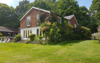 Spring Farm house Exterior shot