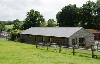 Exterior Shot of Games Barn
