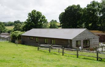 Exterior Shot of Games Barn