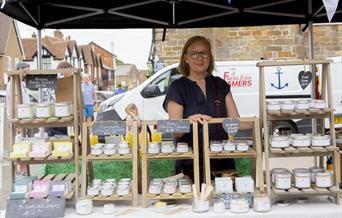 Assortment of skin creams Wadhurst market