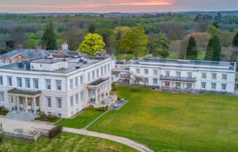 Exterior shot of Buxted Park Hotel