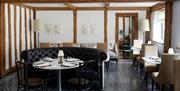Eating, Dining area with tables