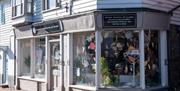 The shop front of Katharine Jennings Fine Art Studio and Coffee House
