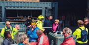 Cadence Cycle Hub cafe people drinking