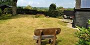 Broadwater Forest Cottages View from seat in Bond_s Barn garden