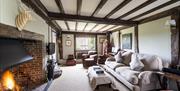 Interior shot of living room at Fair Oak