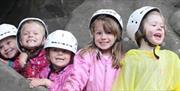 Children on rocks at Nuts4 Climbing