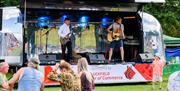 Weald on the Field Airstream Stage