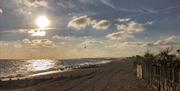 Pevensey Beach Sunset