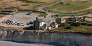 Image of the Birling Gap cliffs and house