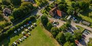 Image of East Dean Village Market from birds eye view