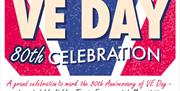 Poster outlining VE Day celebration.