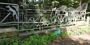 image of the cuckoo trail bridge