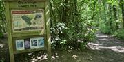 Image of sign in Crowborough Country Park