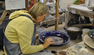 Image of JCJ Pottery being made