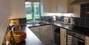 Kitchen area of Shorthorn & Friesian Cottages