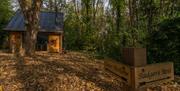 Alfriston Wood Cabins exterior shot