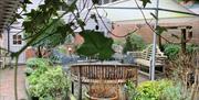 Courtyard/garden Badgers Tea House