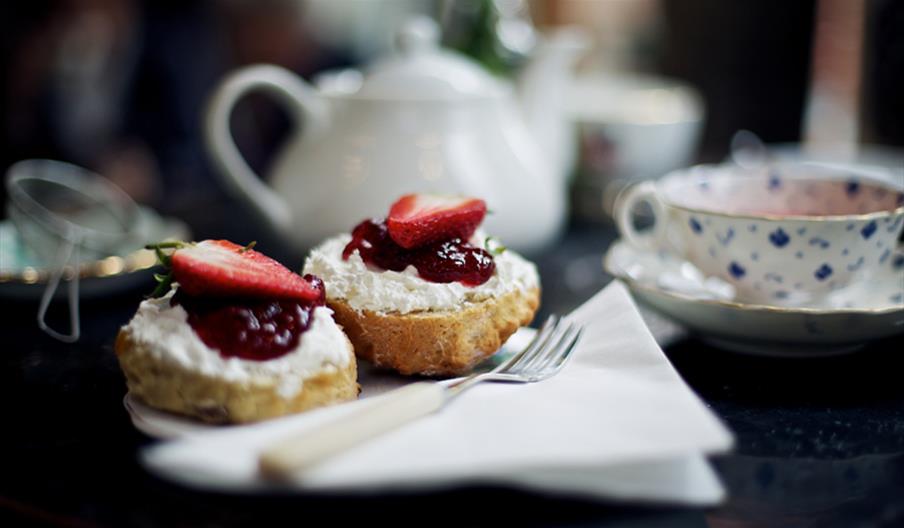 clotted cream, jam and more.