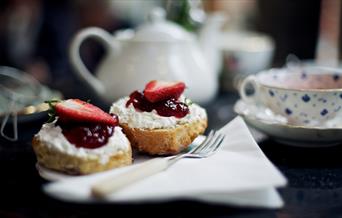 clotted cream, jam and more.