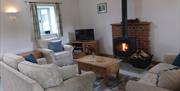 Living room area of Shorthorn & Friesian Cottages
