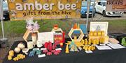 Assortment of bee products