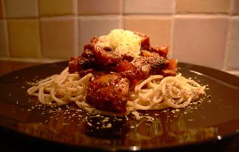 Spaghetti meal