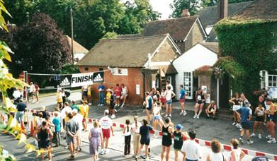 Kings Head Canter 5K Finish Line in 1998