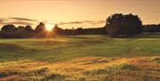 Piltdown Golf Course sunrise