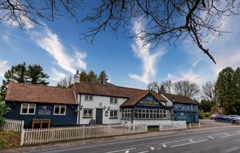 A view of The Blue Anchor from across the road.