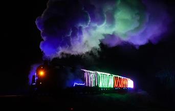 Steam Lights at Bluebell Railway