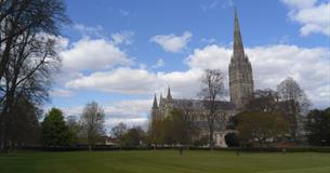 Salisbury Cathedral and park