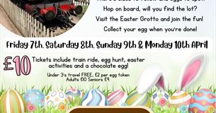 Easter Egg-spress at the Swindon and Cricklade Railway