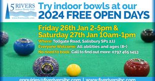 Five Rivers Indoor Bowling Club Open Day