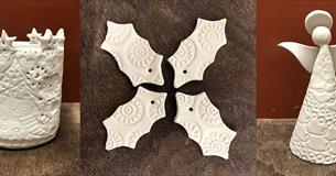White Christmas – Make your Christmas decorations Pottery Workshop