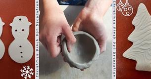 Christmas Pinch Pot Decoration with Lynne Heaton