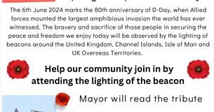 80th D-Day Lighting Of The Beacon