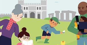 Easter Adventure Quest at Stonehenge