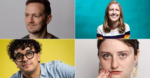 Avalon Comedy network: Stuart Laws, Lorna Rose Treen, Heidi Regan & Josh Weller