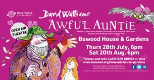 Heartbreak Productions Outdoor Theatre - David Walliams 'Awful Auntie' at Bowood House & Gardens