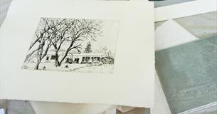Beginner Drypoint Printing (using a press)