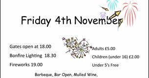 Biddestone Bonfire and Firework Display