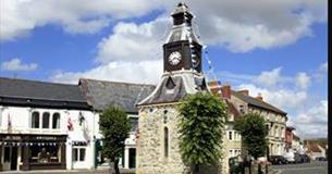 Santa in the Clock Tower