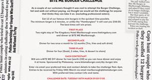 Bite Me Burger Challenge