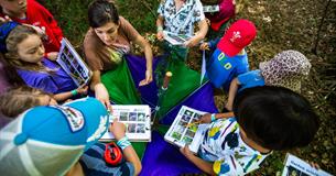 Woodland Wellbeing - family activity