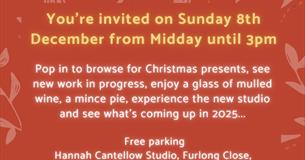 Printmaker's Christmas Open Studio near Devizes