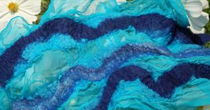 Nuno Felt a Silk Scarf with Clare Walsh