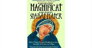 Music by Rutter and Jenkins at Holy Trinity Church, Bradford on Avon, Saturday 11th June 7:30pm